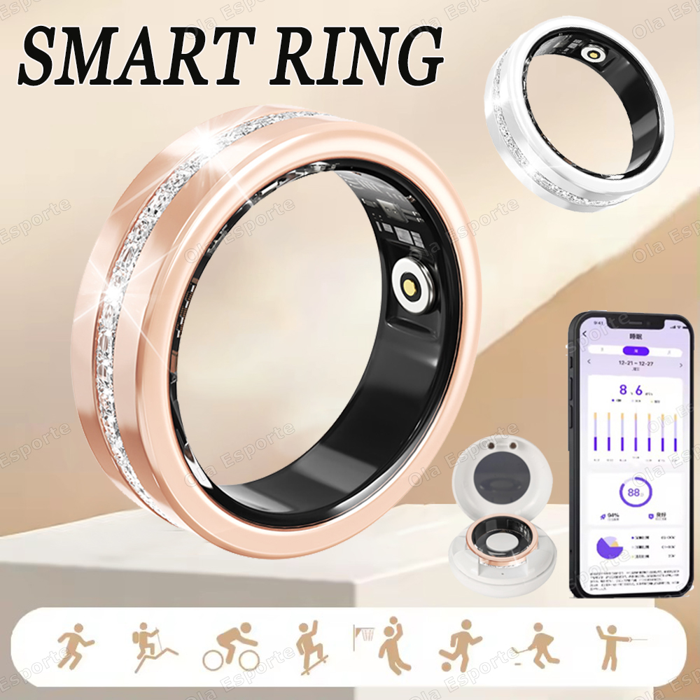 Health Monitors - خاتم ذكي جديد 2026 للسيدات لمراقبة