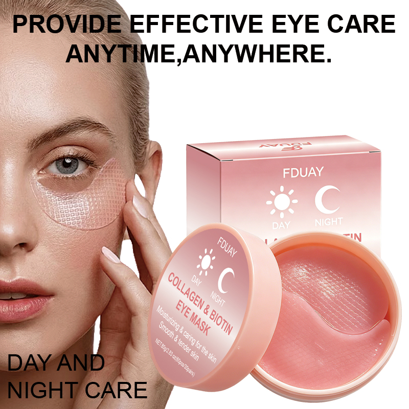 Collagen Under Eye Patches - لصقات العين المزدوجة الفعالية من FDUAY