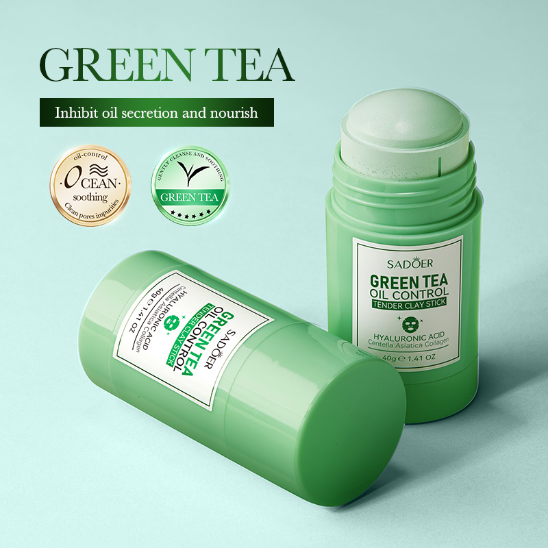 قناع طيني للوجه من سادوير، يحت - مراجعة Green Tea Cleansing Clay Mask وسعره