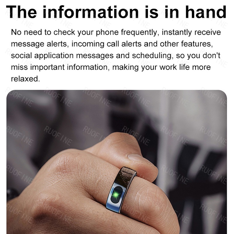 خاتم R08 Qring للنساء والرجال  - مراجعة Health Monitors وسعره