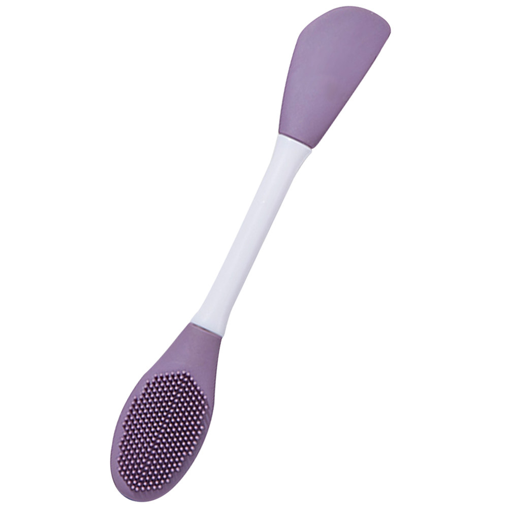 فرشاة قناع الوجه المزدوجة الرأ - مراجعة Silicone Face Scrubber Electric وسعره