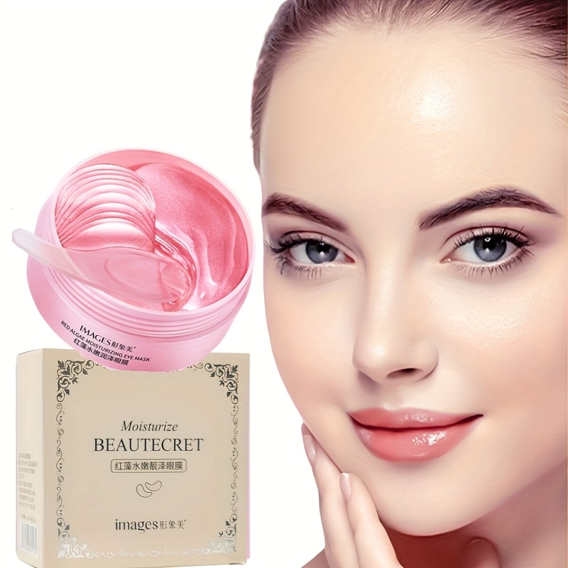 60 قطعة من أقنعة عين الطحالب ا - مراجعة Collagen Under Eye Patches وسعره