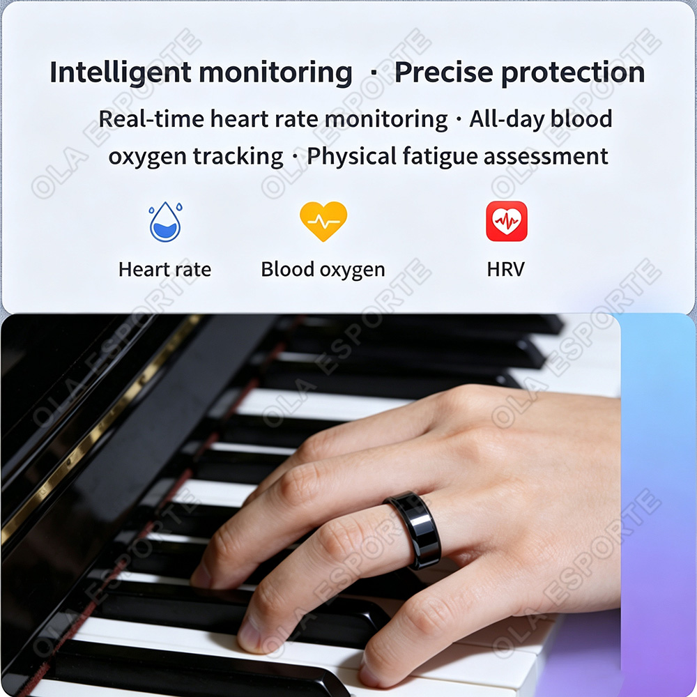 خاتم ذكي من السيراميك لمراقبة  - مراجعة Health Monitors وسعره