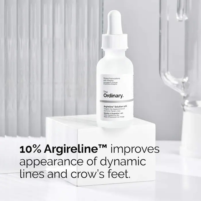 حل Argireline 10% لتقليل الخطو - مراجعة Hyaluronic Acid Facial Serum وسعره
