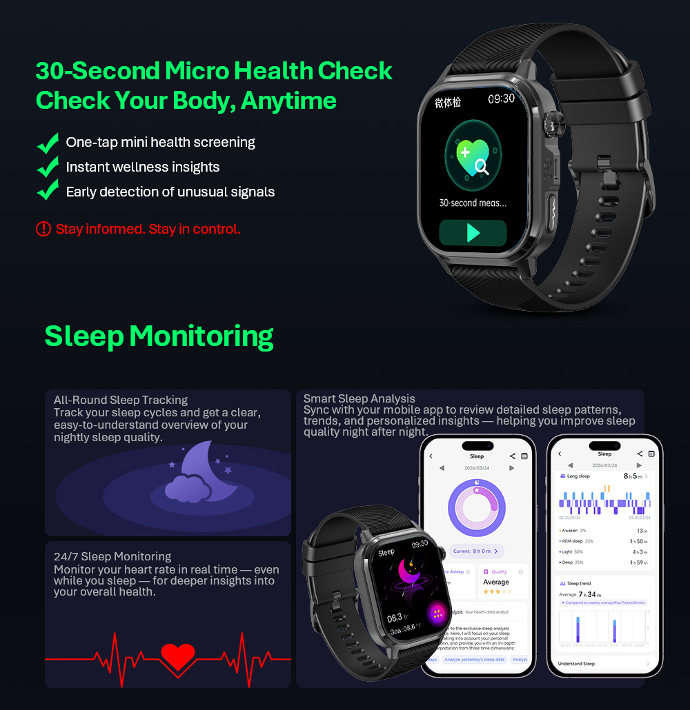فالدوس كارديجو ساعة ذكية للرجا - مراجعة Health Monitors وسعره