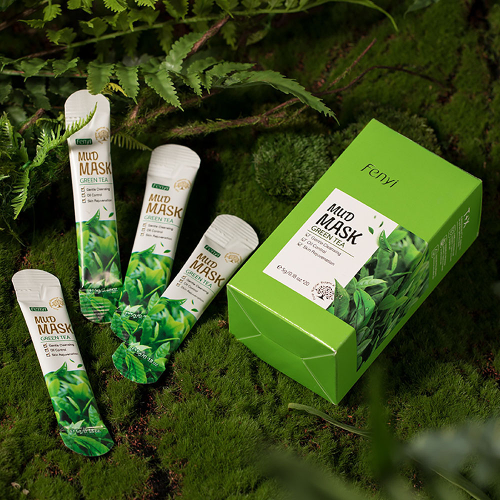 قناع الطين بالشاي الأخضر من في - مراجعة Green Tea Cleansing Clay Mask وسعره