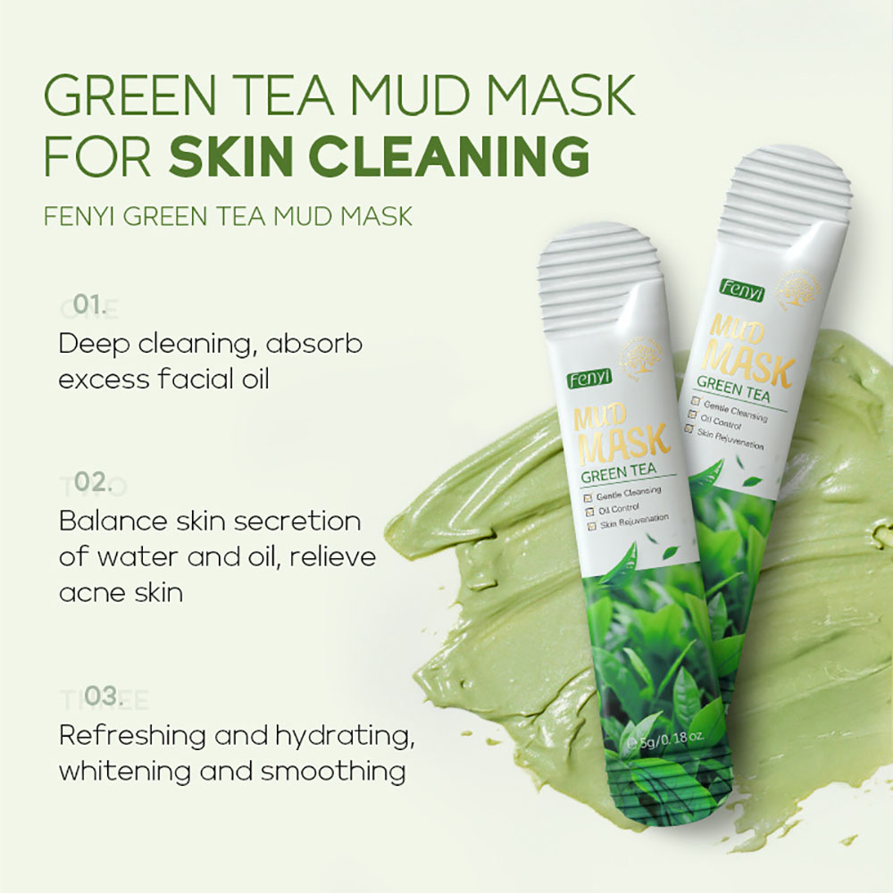 قناع الطين بالشاي الأخضر من في - مراجعة Green Tea Cleansing Clay Mask وسعره